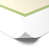 Hibiskus Native Hawaiian Blume Poster (Ecke)