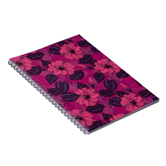 Hibiskus Notizblock (Rechte Seite)