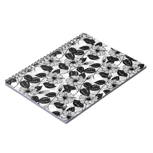 Hibiskus Notizblock (Linke Seite)