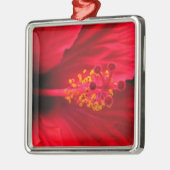 Hibiskus Ornament Aus Metall (Links)