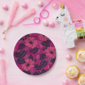 Hibiskus Pappteller (Party)