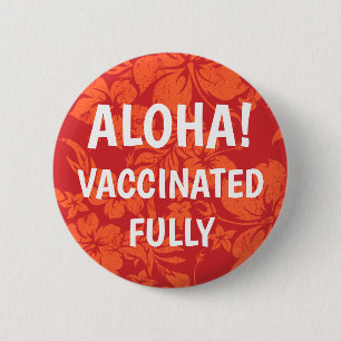 Hibiskus Pareau erschüttert Hawaii geimpft Button