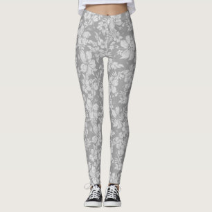 Hibiskus Pareau erschüttert hawaiianische Tropenwe Leggings