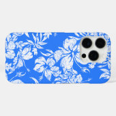 Hibiskus Pareau Hawaiian Blauer Ozean Case-Mate iPhone Hülle (Rückseite (Horizontal))