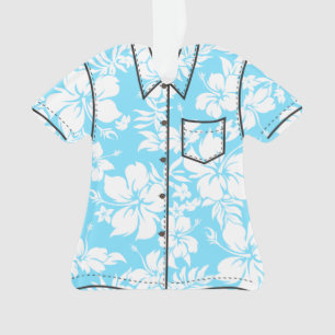 Hibiskus Pareau Hawaiian Floral Aloha Shirt Ornament