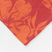 Hibiskus Pareau Hawaiian Floral Aloha Shirt Print Fleecedecke (Ecke)