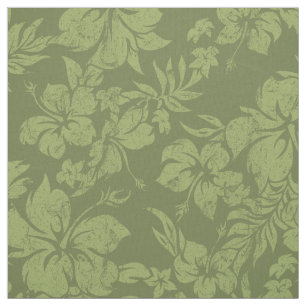 Hibiskus Pareau Hawaiian Floral Aloha Shirt Print Stoff