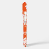 Hibiskus Pareau Hawaiian Floral Orange Case-Mate iPhone Hülle (Rückseite / Links)