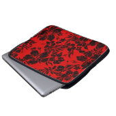 Hibiskus Pareau Hawaiian Neoprene Wetsuit Laptopschutzhülle (Vorne Knopf)
