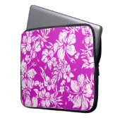 Hibiskus Pareau Hawaiian Neoprene Wetsuit Laptopschutzhülle (Vorderseite Links)