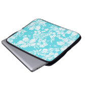 Hibiskus Pareau Hawaiian Neoprene Wetsuit Laptopschutzhülle (Vorne Knopf)