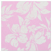 Hibiskus Pareau hawaiisches tropisches Mit Stoff (Nahaufnahme)