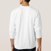 Hibiskus - personalisierte tropische heißes sweatshirt (Rückseite)