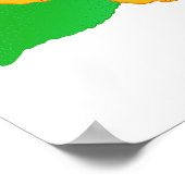 Hibiskus Poster (Ecke)