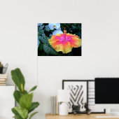 Hibiskus Poster (Heimbüro)