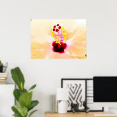 Hibiskus Poster (Heimbüro)