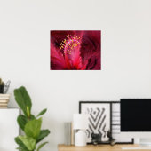Hibiskus Poster (Heimbüro)