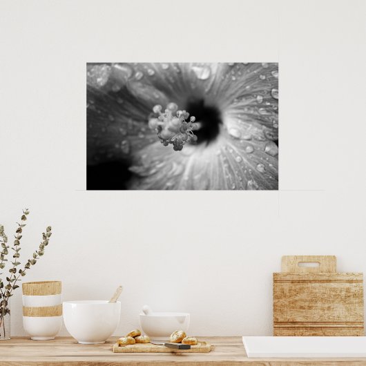 Hibiskus Poster (Küche)