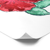 Hibiskus-Poster und -Prints Poster (Ecke)