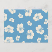 Hibiskus Postkarte (Vorderseite)