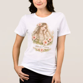 Hibiskus Prinzessin Tri-Blend Shirt