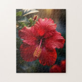 Hibiskus Puzzle (Vertikal)