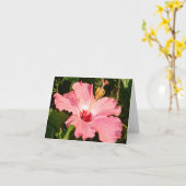 Hibiskus - R Karte (Gelbe Blume)