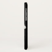 Hibiskus Reflektion mit inspirierendem Zitat Case-Mate iPhone Hülle (Hinten/Links)