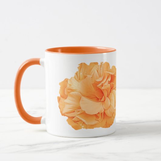 Hibiskus Rosa Doppelgelb Tasse (Links)