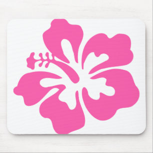 Hibiskus Rosa Tropische Blume Blumenblüte Mousepad