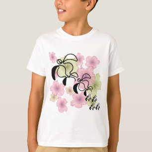Hibiskus-Schildkröte-Familie T-Shirt