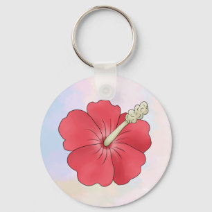 Hibiskus Schlüsselanhänger