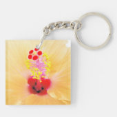 Hibiskus Schlüsselanhänger (Rückseite)