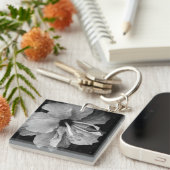 Hibiskus Schlüsselanhänger (Vorderseite rechts)