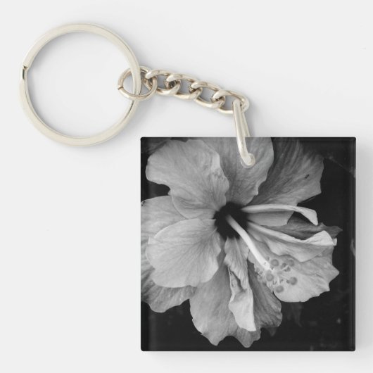 Hibiskus Schlüsselanhänger (Vorderseite)