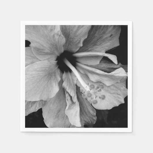 Hibiskus Serviette (Vorderseite)