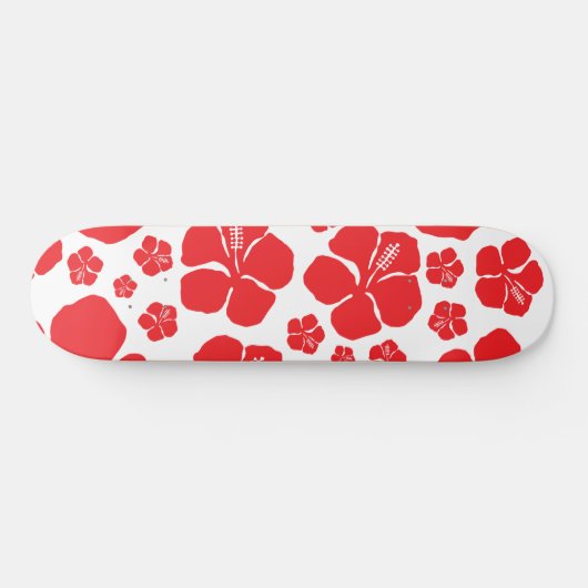 Hibiskus Skateboard (Horizontal)