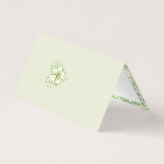 Hibiskus & Spitzen WHITE (Rückseite)