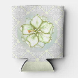 Hibiskus & Spitzen WHITE Dosenkühler