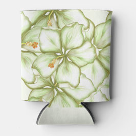 Hibiskus & Spitzen WHITE Dosenkühler