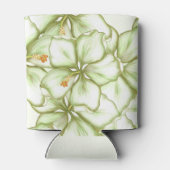 Hibiskus & Spitzen WHITE Dosenkühler (Rückseite)