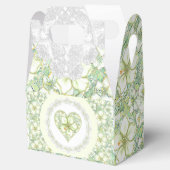 Hibiskus & Spitzen WHITE Geschenkschachtel (Geöffnet)