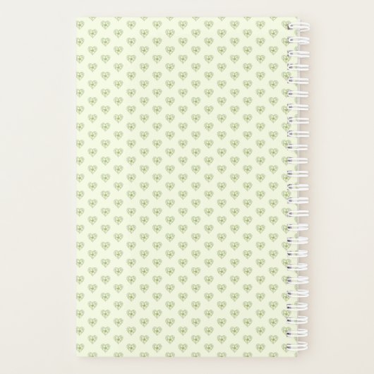 Hibiskus & Spitzen WHITE Planer (Rückseite)