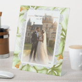 Hibiskus & Spitzen WHITE Sockelschild (In Situ)