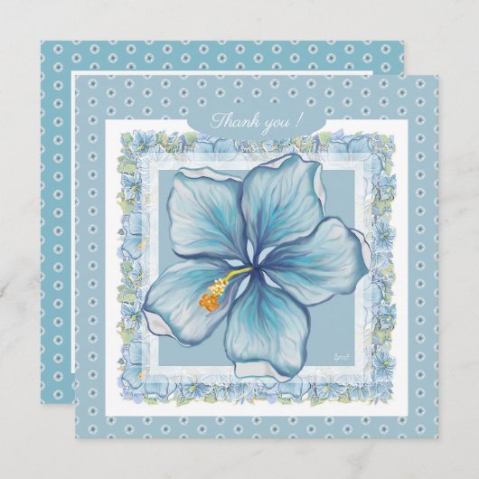 Hibiskus & Spitzenschuppen (Vorne/Hinten)