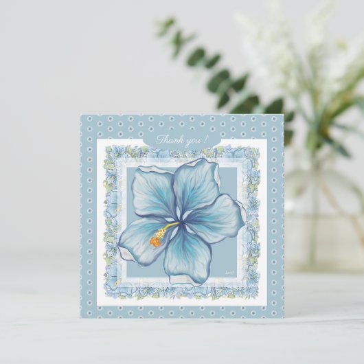 Hibiskus & Spitzenschuppen (Stehend Vorderseite)