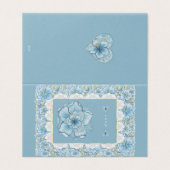 Hibiskus & Spitzenschuppen (Außenseite Aufgefaltet)