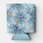 Hibiskus & Spitzenschuppen Dosenkühler (Rückseite)