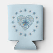 Hibiskus & Spitzenschuppen Dosenkühler (Rückseite)