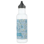 Hibiskus & Spitzenschuppen Edelstahlflasche (Rechts)